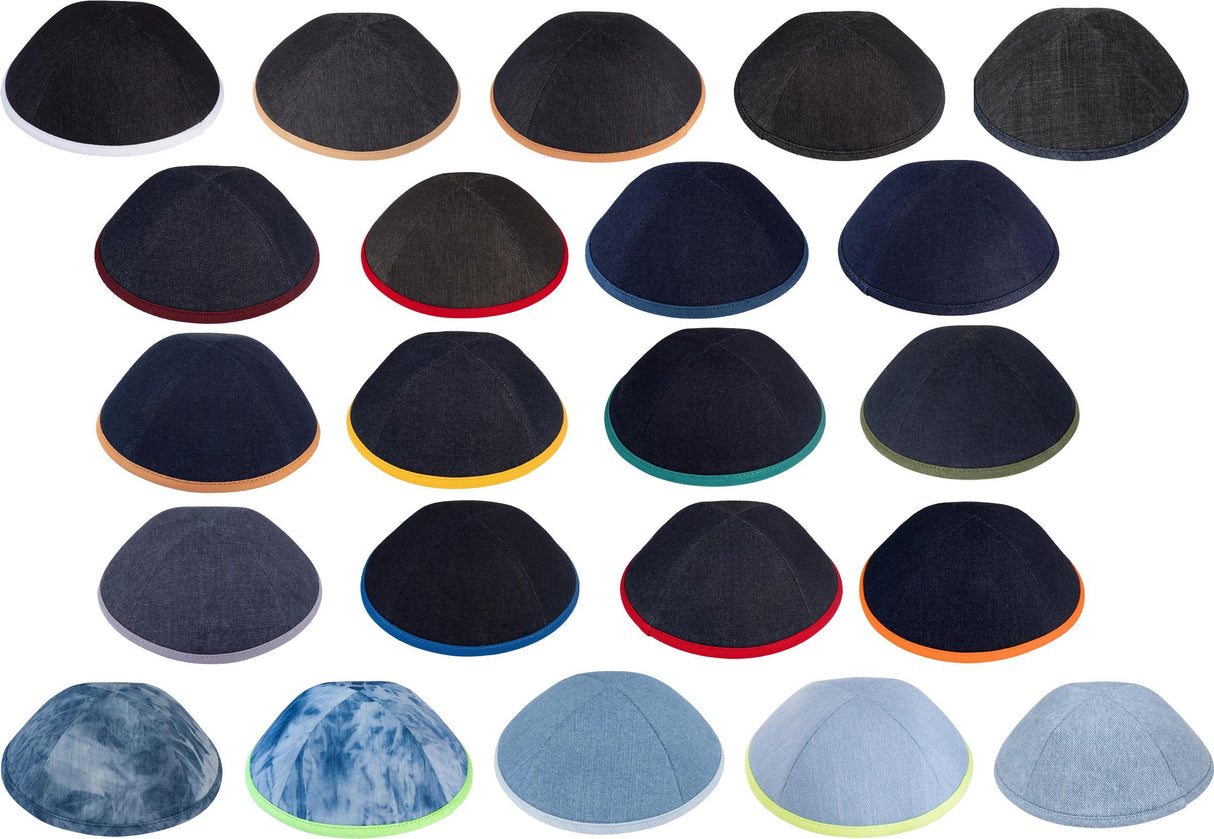 iKippah Boys Denim Yarmulka