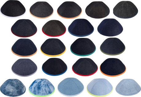 iKippah Boys Denim Yarmulka