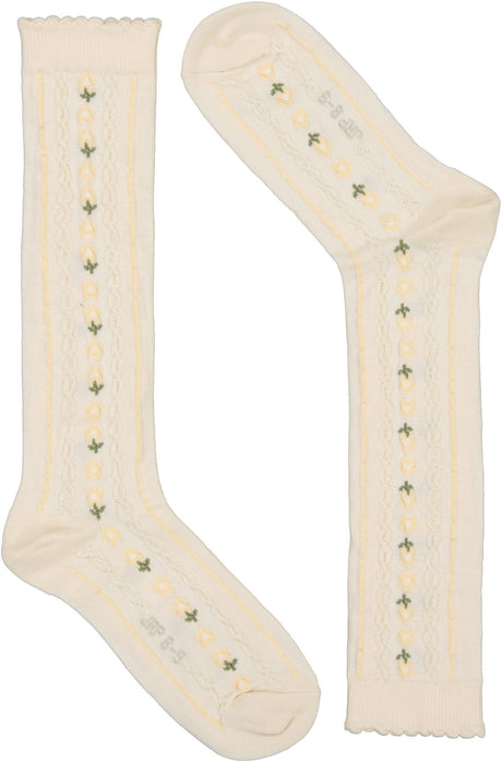 JRP Girls Vintage Roses Knee Socks - SVR