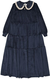 Pouf Girls Velour Maxi Robe