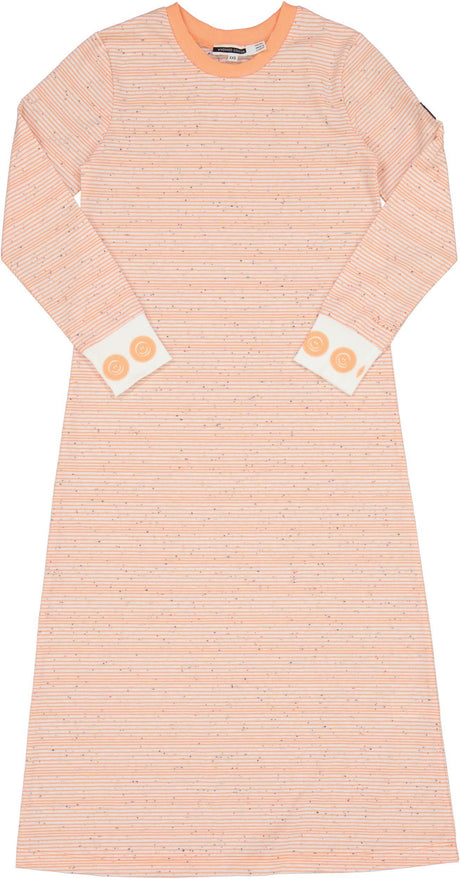 Whipped Cocoa Girls Speckled Striped Cotton Nightgown - SB4CY2370N