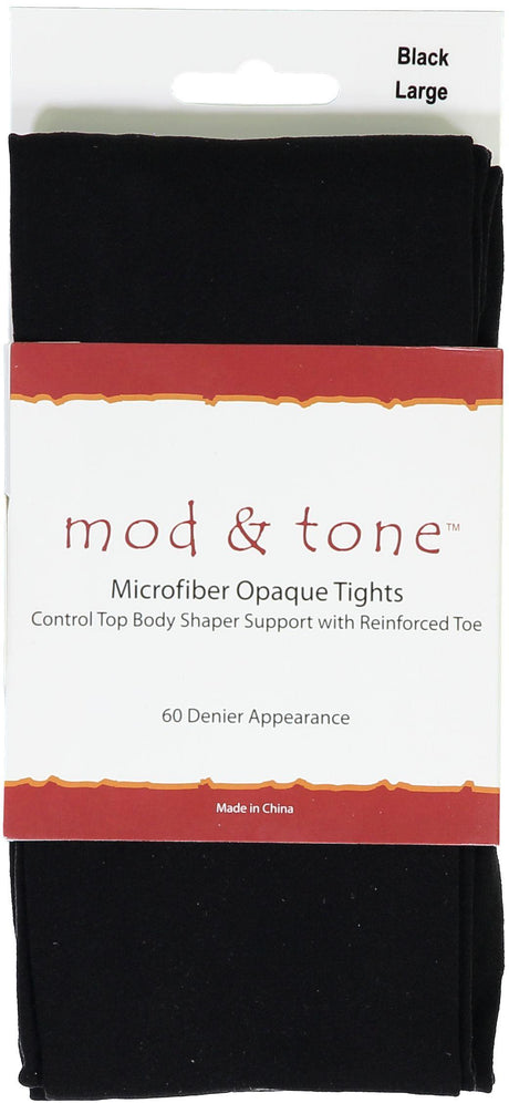 Mod & Tone Womens 60 Denier Tights - 6020