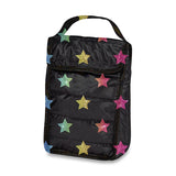 Top Trenz Multi Glitter Star Insulated Lunch Bag - SNK-PUFSR3