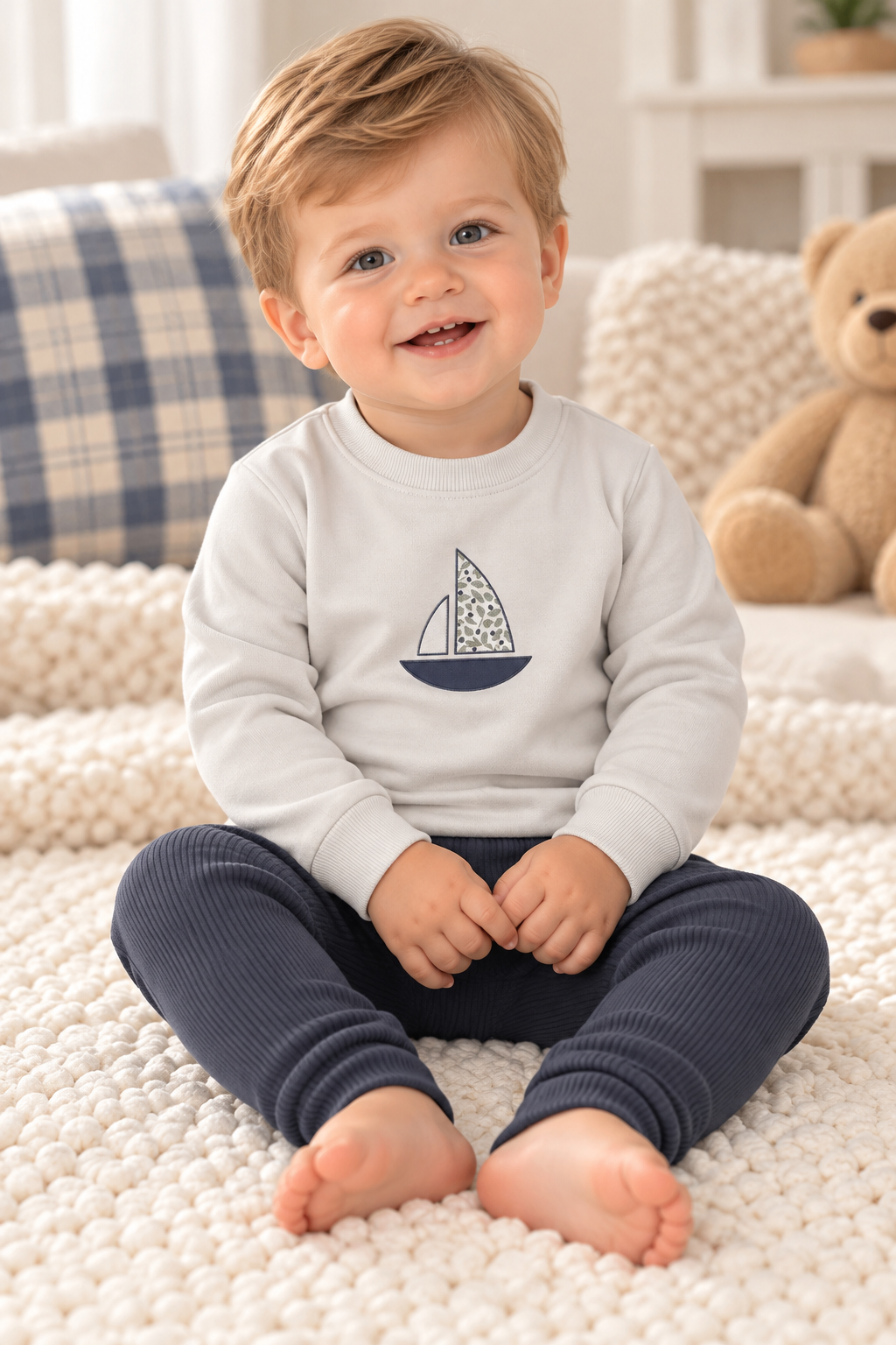Ely's & Co Baby Boys Liberty Berry Outfit - AW26-0049