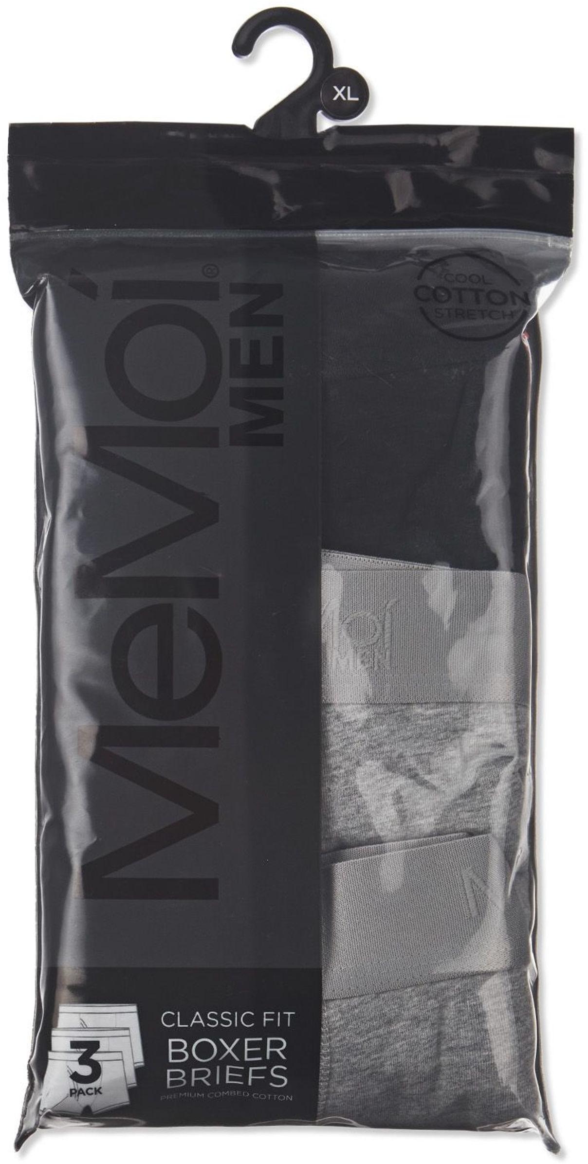 Memoi Mens Boxer Briefs 3 Pack - MU-8400 – ShirtStop