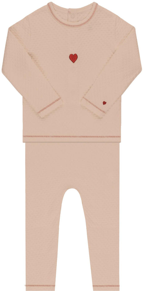 Ely's & Co Baby Boys Girls Embroidered Outfit - SS24-0025-0027-LS