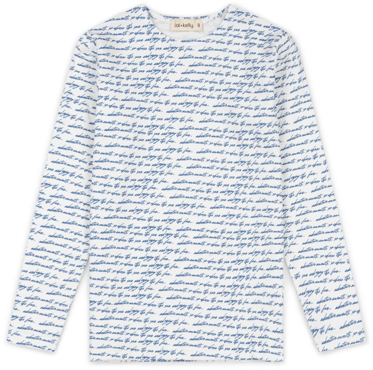 Kai x Kelly Girls Scribble Long Sleeve T-shirt - F26481