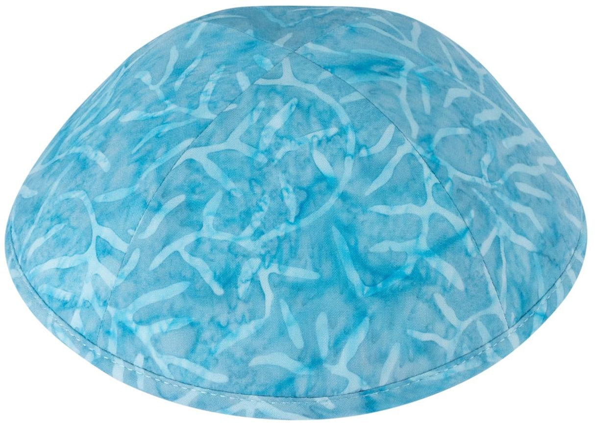 iKippah Boys Blue Vines Yarmulka