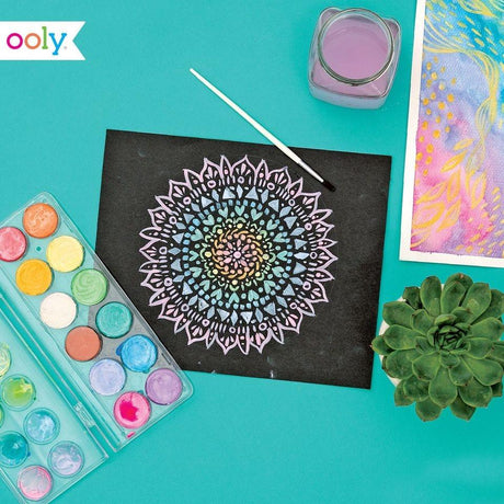 ooly Chroma Blends Pearlescent Watercolor Set - 126-011