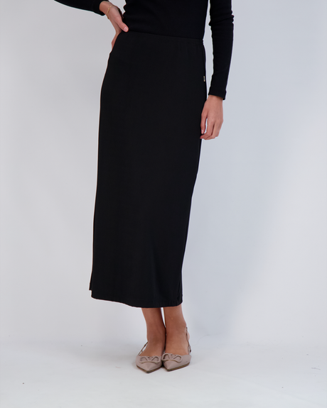 Monte Carlo Womens Ribbed Maxi Skirt 36 Inches - M472R
