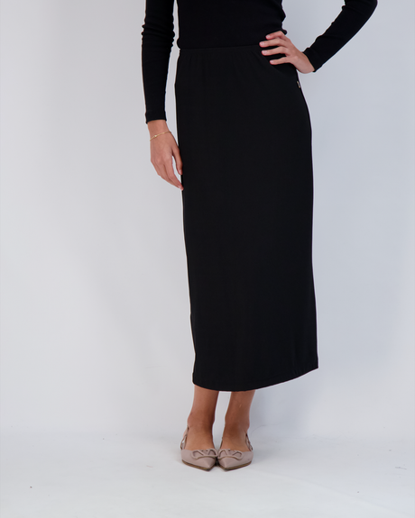 Monte Carlo Womens Ribbed Maxi Skirt 36 Inches - M472R