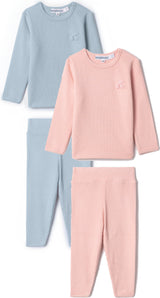 Whipped Cocoa Boys Girls Velour Cherry Pajamas - WB5CY2783E