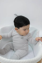 Whipped Cocoa Baby Boys Girls Velour Cherry Stretchie - WB5CY2783