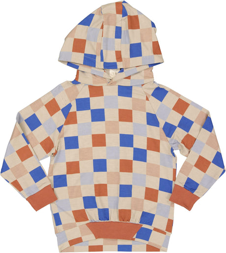 Teela Boy/Girl Hooded Checkboard Sweatshirt - 17-013