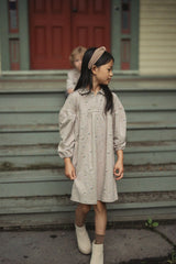 Puddles Girls Floral Print Dress - WB6CY3039D