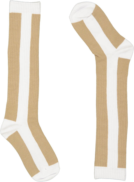 Zubii Girls Colorblock Sport Knee Socks - 904