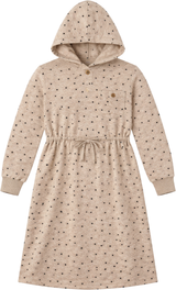 J'taime +1 Girls Polka Dot Hooded Dress - WB6CP7461D
