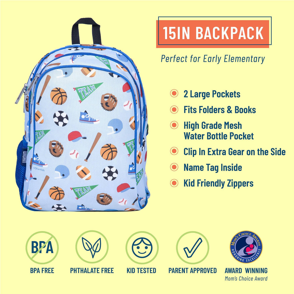 Wildkin Sports Backpack - 14406