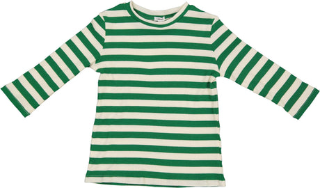 Bonjoy Girls Teens Embroidered Stripe 3/4 Sleeve T-shirt - BTSS26005LT