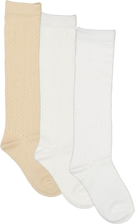 Zubii Girls Pin Dot Knee Socks - 764