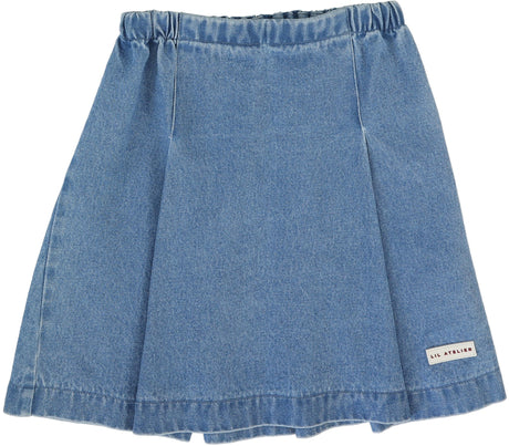 Analogie by Lil Legs Denim City Collection Girls Overlay Skirt - DCOSK