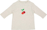 Bonjoy Girls Cherry 3/4 Sleeve T-shirt - SS8