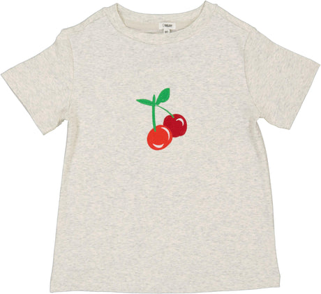 Bonjoy Girls Cherry Short Sleeve T-shirt - SS8