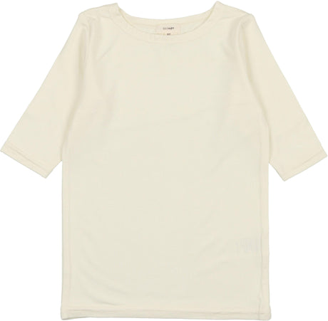 Lil Legs Shabbos Basic Collection Girls Bamboo 3/4 Sleeve T-shirt Tee