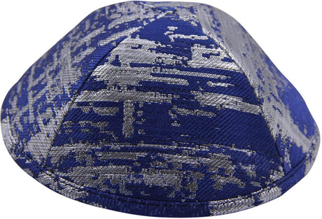 iKippah Boys Silver Splash Yarmulka