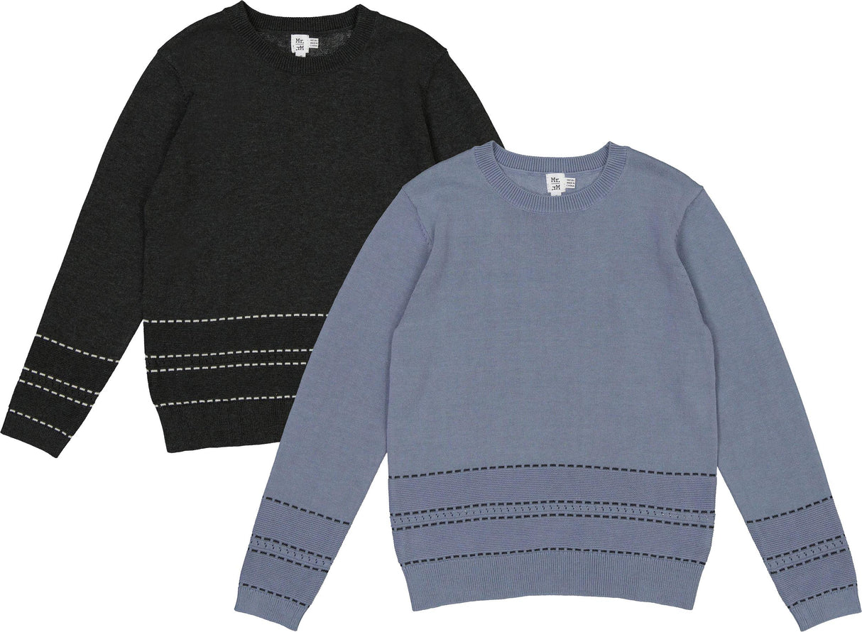Mr. Mr. Boys Dotted Detail Knit Sweater - WB6CY3092T