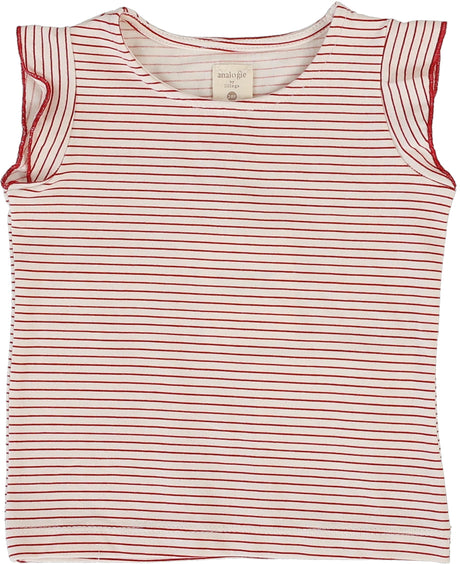 Analogie by Lil Legs Denim City Collection Baby Girls Flutter Tank - DCFT