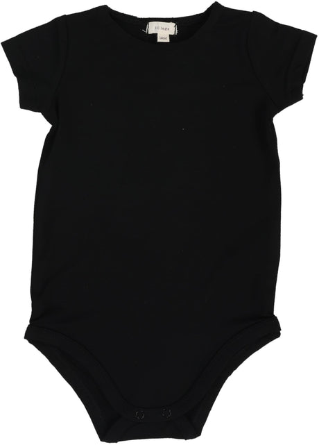 Lil Legs Shabbos Basic Collection Baby Toddler Boys Girls Short Sleeve Bamboo Onesie Bodysuit - BTO
