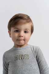Whipped Cocoa Baby Boys Girls Bro Sis Velour Stretchie - WB5CY2811