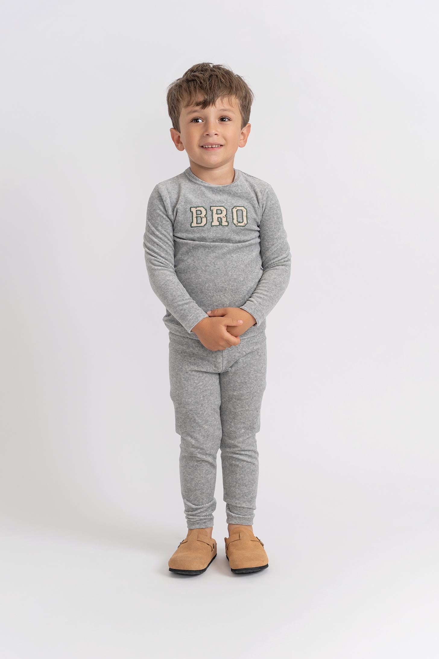 Whipped Cocoa Boys Girls Bro Sis Velour Pajamas - WB5CY2811E