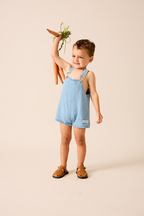 Analogie by Lil Legs Denim City Collection Baby Boys Romper - DCBR