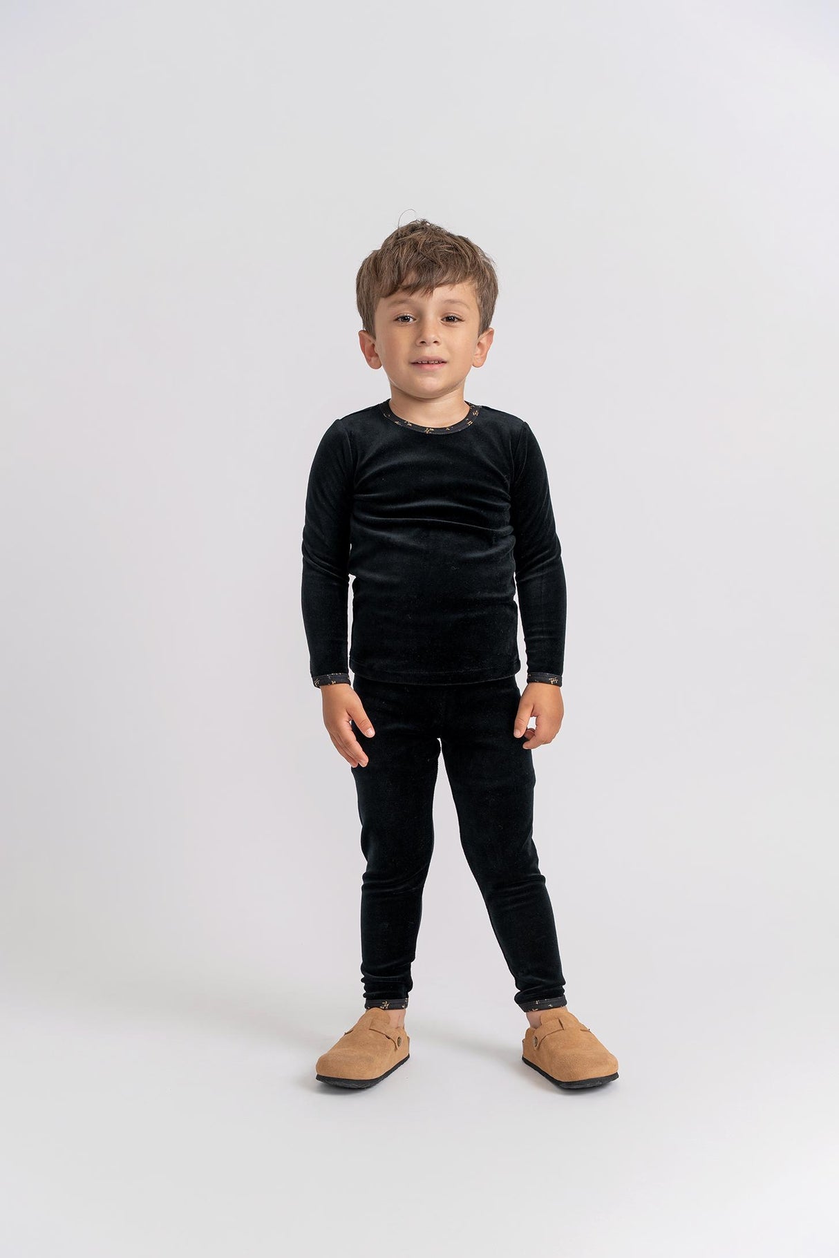 Seal Girls Floral Edge Velour Pajamas - WB5CY2815EV