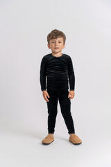 Seal Girls Floral Edge Velour Pajamas - WB5CY2815EV