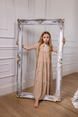 Pouf Girls Ribbed Maxi Robe