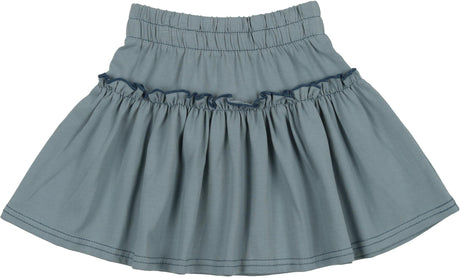 Lil Legs Solid Collection Girls Drop Waisted Skirt