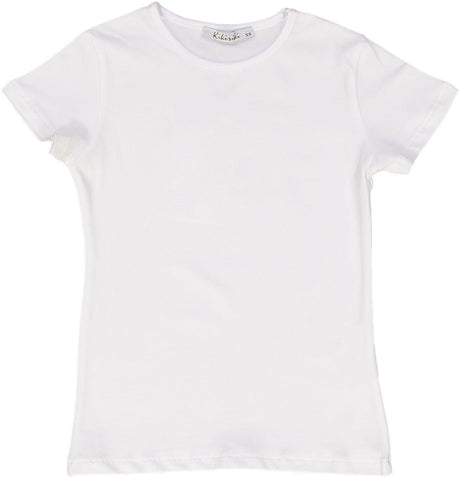 Kiki Riki Girls Cotton Short Sleeve Shell - 18727