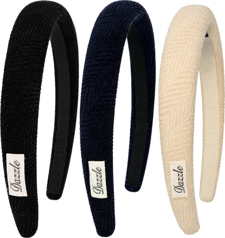Dazzle Girls Suede Pattern Headband - 710H