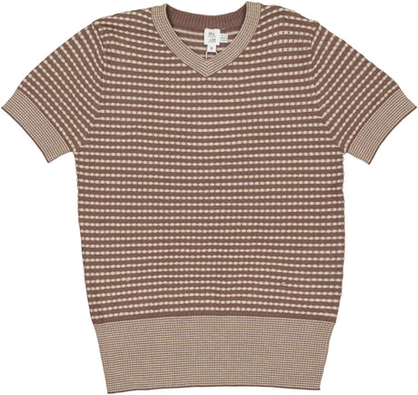 Mr. Mr. Boys Pointelle Short Sleeve Sweater - SB4CY2276