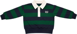 Teela Boys Stripe Long Sleeve Polo Shirt - 23-042
