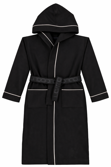 T.O. Collection Mens Modal Waffle Bath Robe - BR