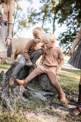 Teela Baby Boys Cable Knit Outfit - 23-128
