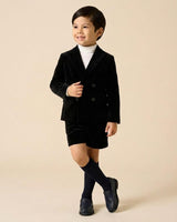 Analogie by Lil Legs Occasion Wear Collection Boys Trim Velvet Blazer - AF26T715