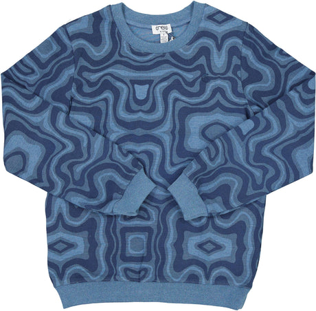 Crew Kids Boys Girls Swirl Sweatshirt - TD32130