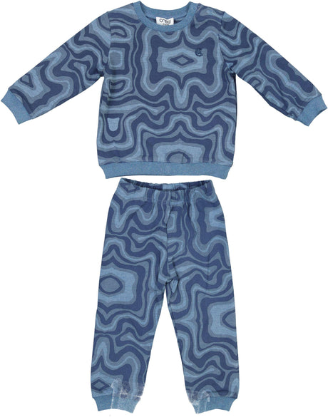Crew Kids Baby Boys Swirl Outfit - TD32132