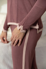 Mon Collection Teens/Womens Pajamas - CR VNECK