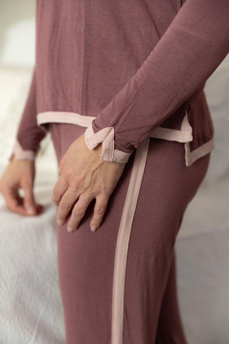 Mon Collection Teens/Womens Pajamas - CR VNECK